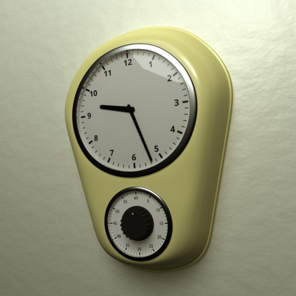 Kitchen clock preview image 1